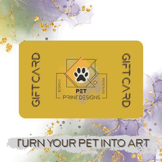 Pet Print Design Studio Gift Card