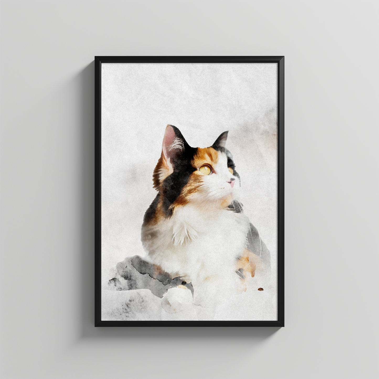 Watercolour Pet Portrait - Premium Printed Posters